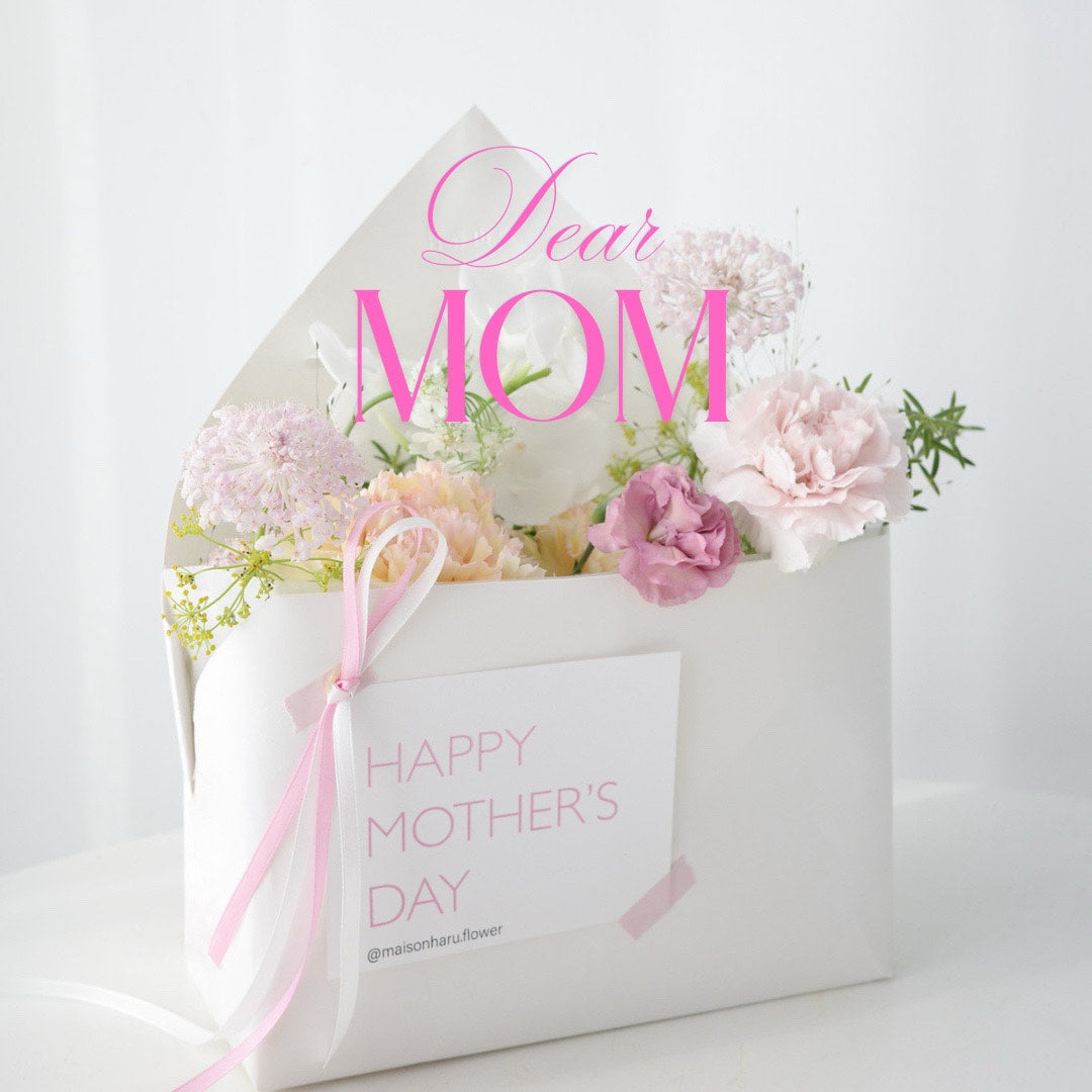 【母親節花禮】Dear Mom 信封花園花盒