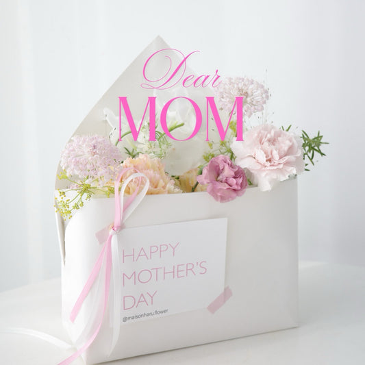 【母親節花禮】Dear Mom 信封花園花盒