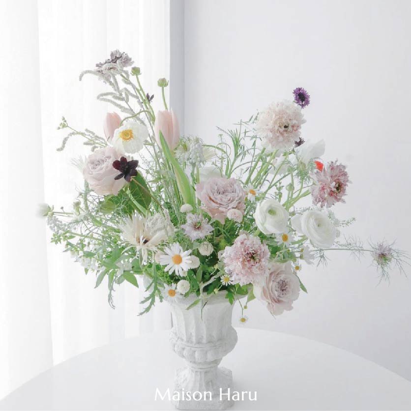 【Flower Design】季節桌花 - Maison Haru 漫山春日