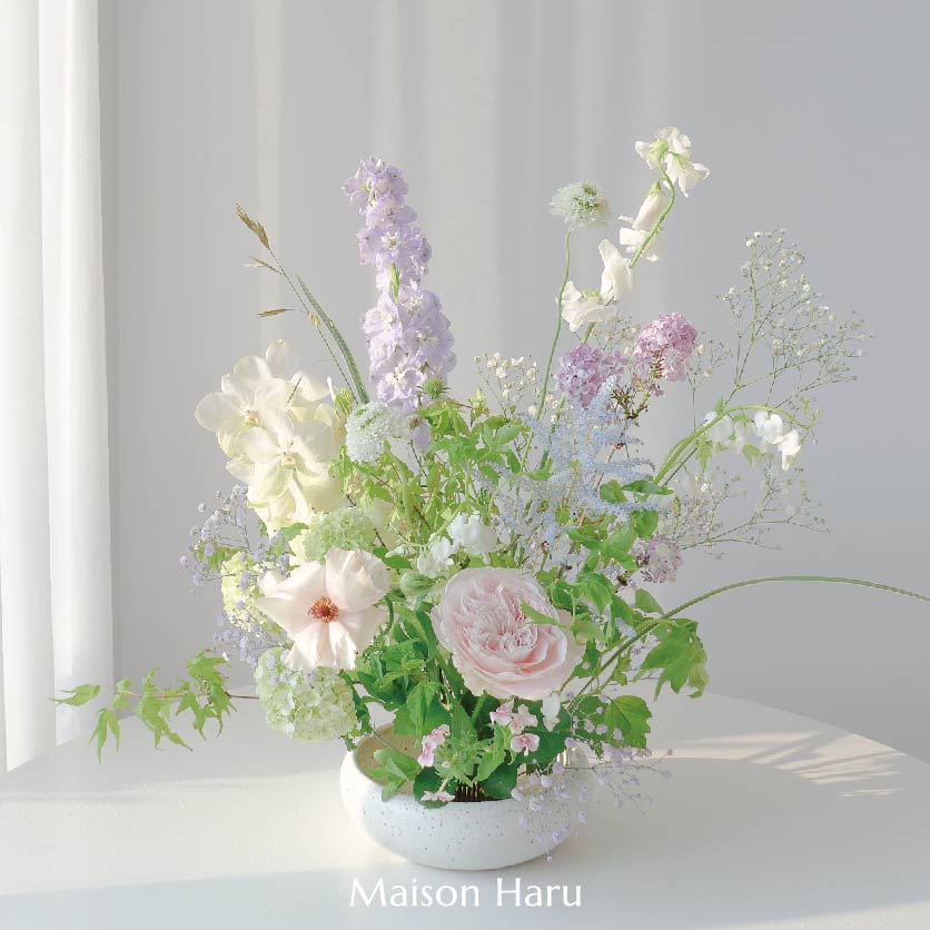 【Course】季節創作的3堂花藝連續課 - Maison Haru 漫山春日